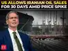US lifts Iran oil sanctions for 30 days to ease price surge; 140 mn barrels to hit global markets