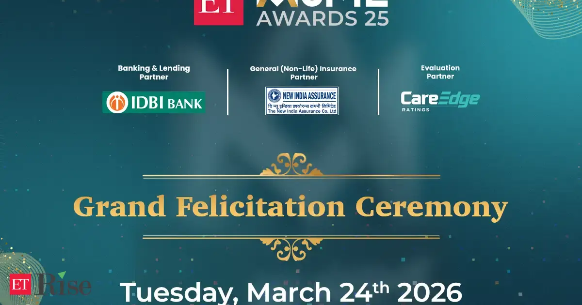 The ET MSME Awards 2025 finale is this year’s defining industry gathering. Here’s why