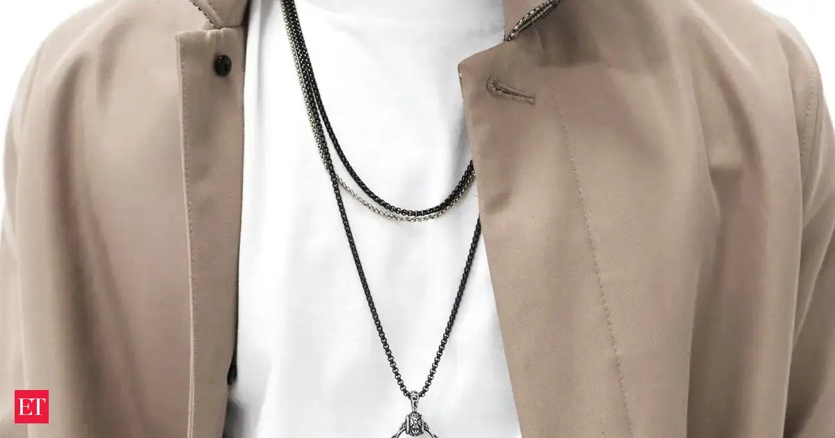 Men’s jewellery market shines in India, grows 25–30% in 2025 on rising demand