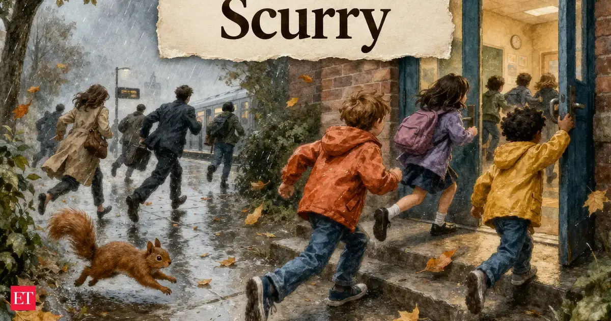 Word of the day: Scurry - The Economic Times