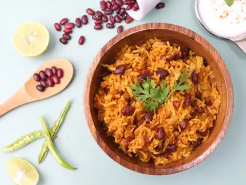 Rajma with Brown Rice