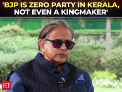 'BJP a zero-seat party,' Shashi Tharoor says UDF set to win Kerala | Kerala assembly elections
