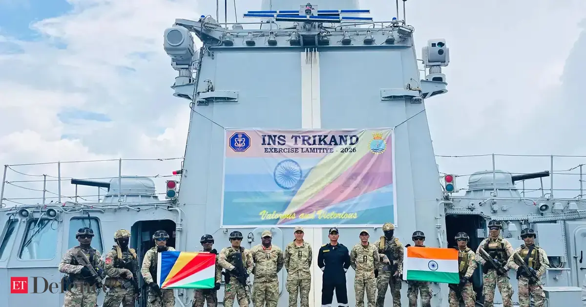 Indian Naval Ship Trikand concludes port call at Port Victoria in Seychelles