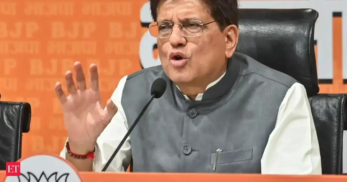 Union Minister Piyush Goyal to finalise seat-sharing talks on March 23: Tamil Nadu BJP