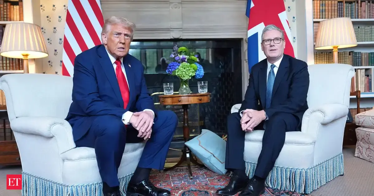 Donald Trump shares video that mocks UK PM Keir Starmer, post goes viral. Watch here