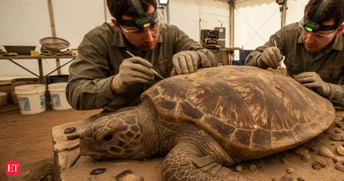 This Ancient Turtle Was Trapped in Stone for 32 Million Years, Until ...