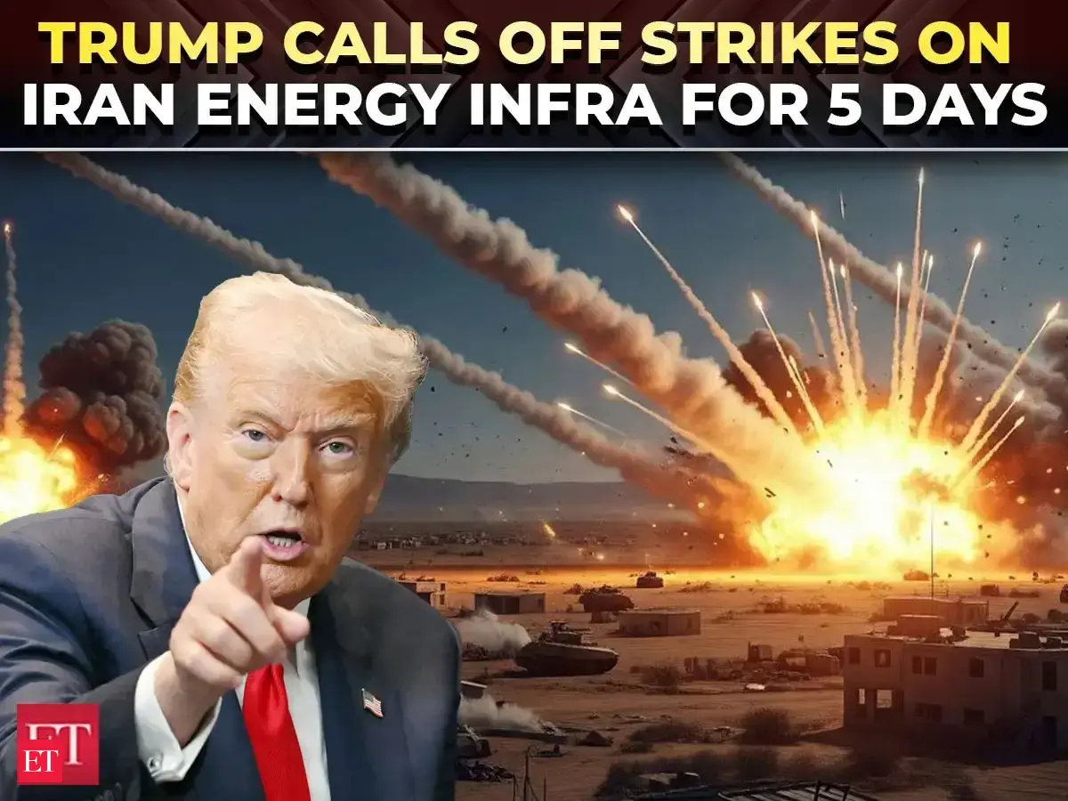'Ordered Dept of War to…': Trump halts Iran energy infra strikes for 5 days, cites 'productive' talks