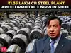 Naidu lays foundation for ₹1.36 lakh crore ArcelorMittal and Nippon Steel India plant in Andhra