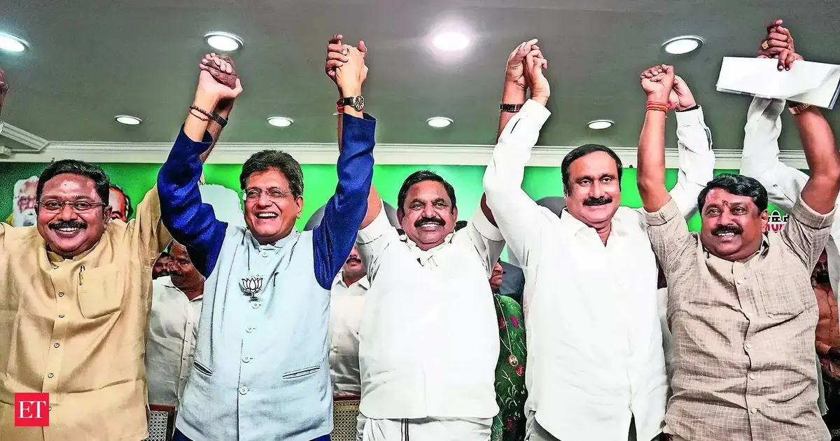 NDA seals Tamil Nadu seat pact: ADMK gets 178, BJP 27