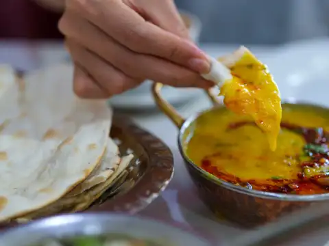 Dal and Roti