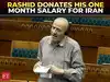 J&K MP Rashid donates his one month salary for Iran; raises serious questions on Modi Govt