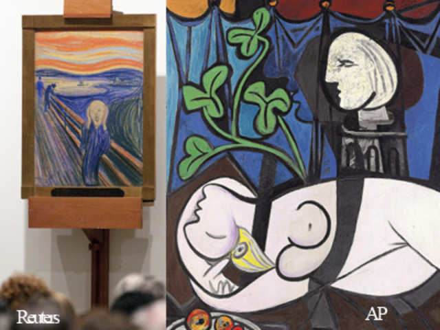 "The Scream" easily eclipsed the old auction record held by Picasso's art