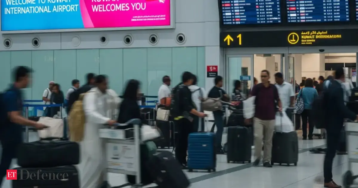 Fire at Kuwait airport after drones strike