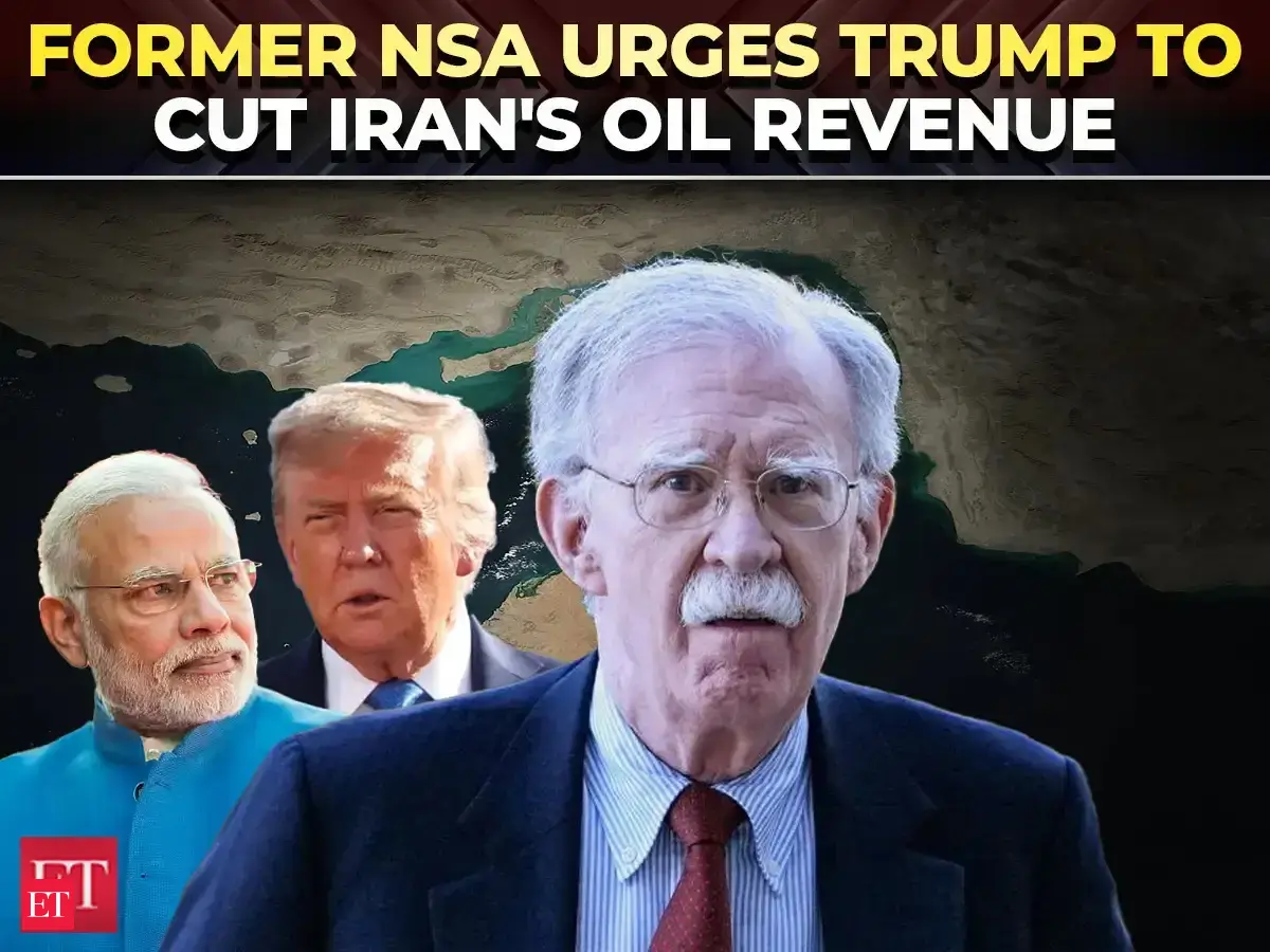 'US should blockade Hormuz': Ex-NSA Bolton urges crackdown on Iran oil revenue post Modi-Trump call