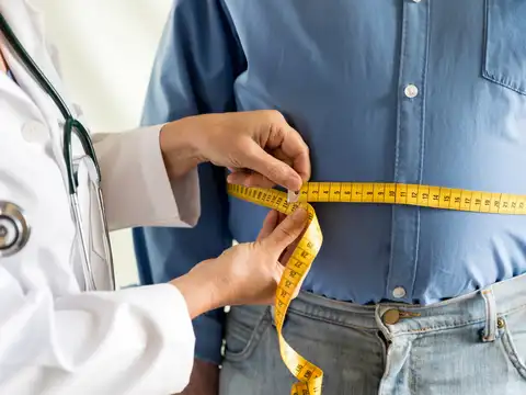 Stubborn belly fat buildup