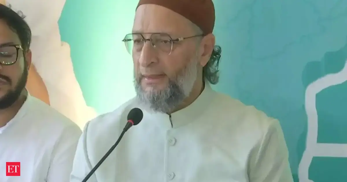कोलकाता में ओवैसी का आरोप: टीएमसी ने मुस्लिम वोट तो लिए पर समुदाय के लिए कुछ नहीं किया