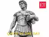 Quote of the day (March 25) by Alexander the Great: 'Glory crowns the deeds of those who expose themselves to...'