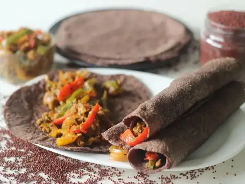 Ragi Stuffed Paratha &mdash; The Hearty Workday Fuel