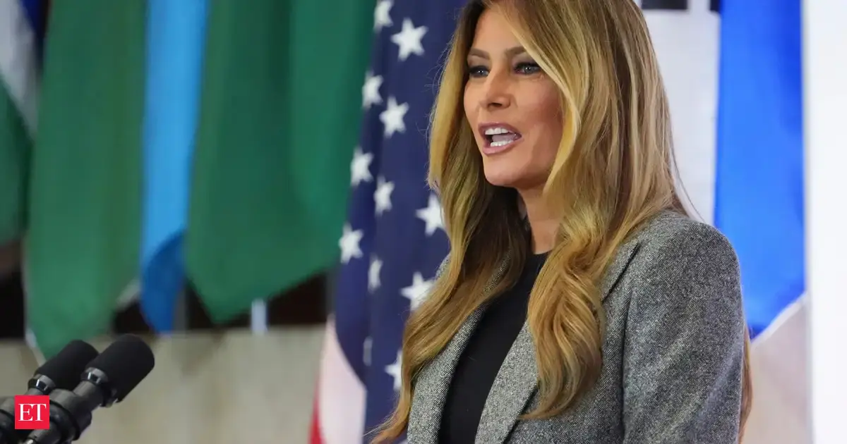 First Lady Melania Trump brings a humanoid robot to the White House: Here's what she said on AI education