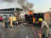 Andhra Pradesh Bus Accident: At least 13 dead after bus&ndash;lorry collision sparks fire near Rayavaram