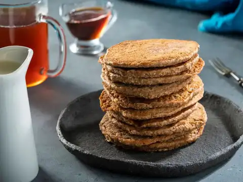 Oat-Flour Vegetable Chilla (Pancakes)
