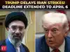 Trump HALTS Iranian power plant strikes till April 6, claims 'talks going well' | Iran war