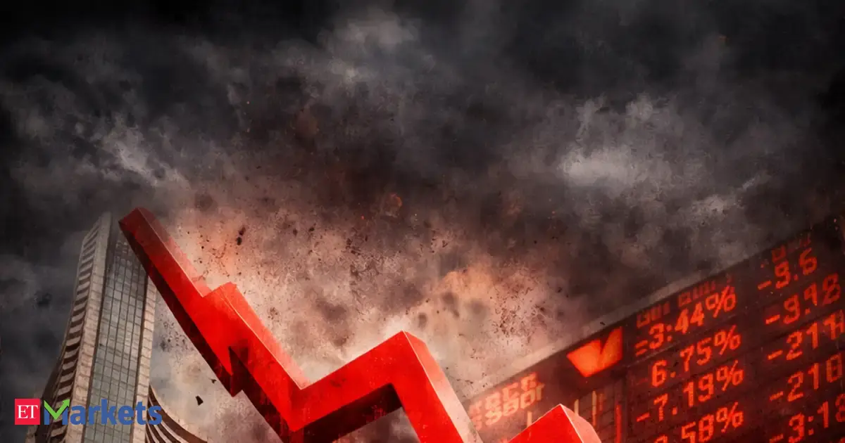 Rs 4 lakh cr wiped off! Sensex falls 900 points, Nifty near 23,000: Rupee at record low among 6 key factor