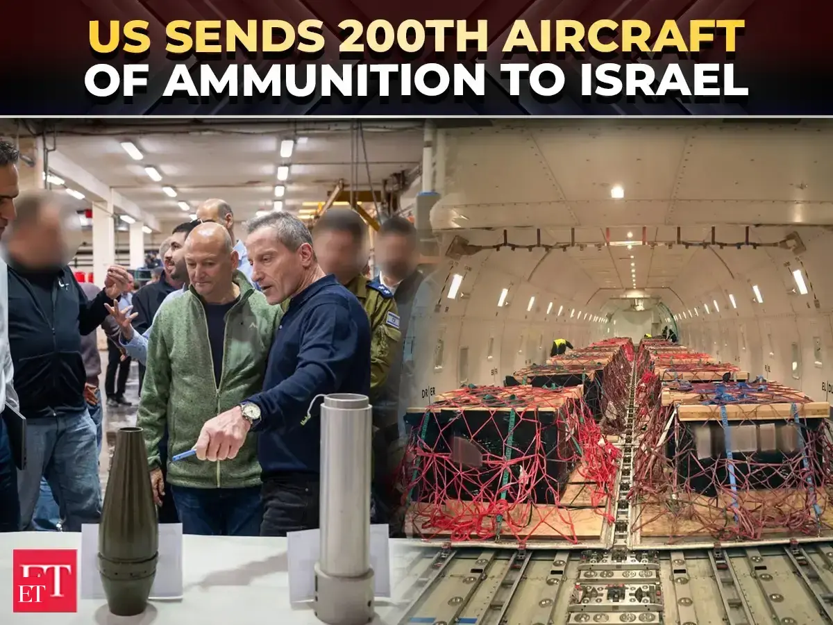 Operation Roaring Lion: 200th US military cargo flight lands with 8,000 tonnes of weaponry