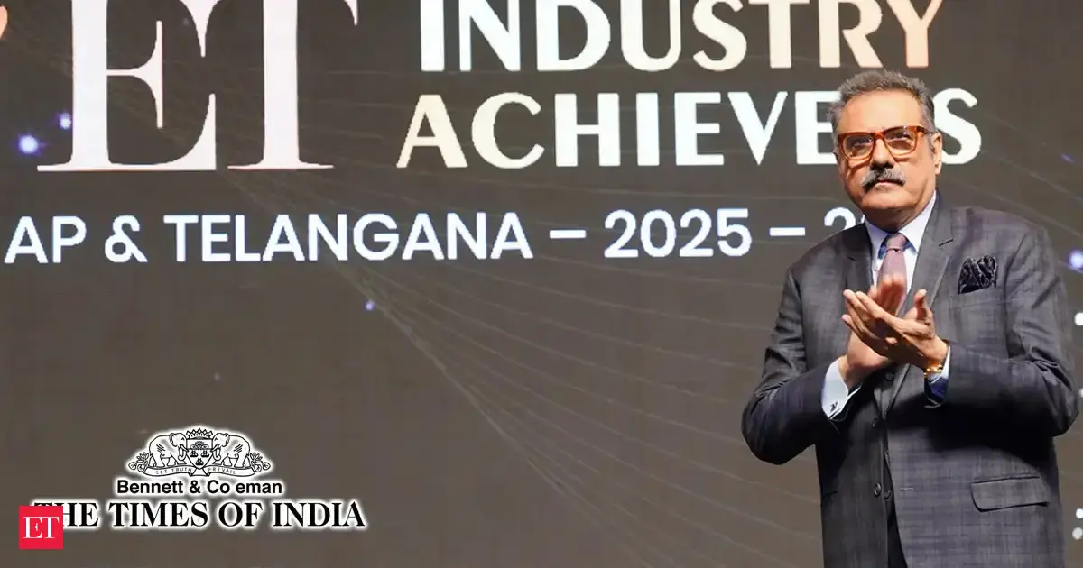 ET Industry Achievers AP and Telangana honours leaders and innovators in Hyderabad