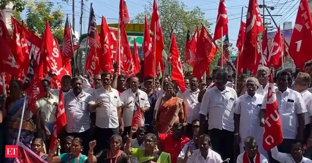 Trade Unions to observe April 1 as 'Black Day', stage protest against labour reforms