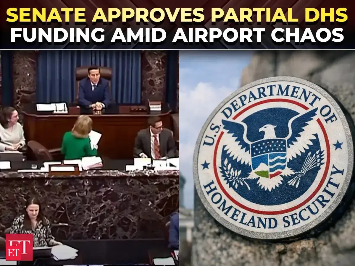 'Enough is enough…': Senate approves partial DHS funding, leaving ICE out amid airport travel chaos