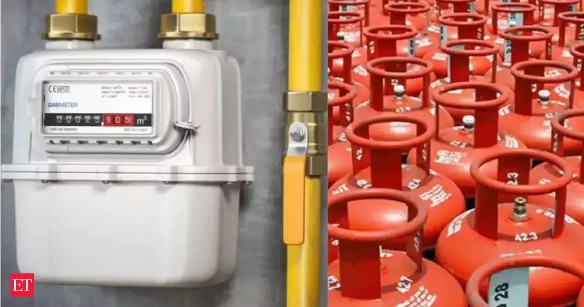 PNG piped connections surge as LPG supply tightens in India - The Economic Times