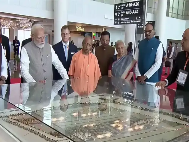 Noida Airport Inauguration Live: PM Modi inaugurates phase 1 of the ...