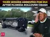 Tiger Woods arrested on DUI charge after Florida rollover crash; 'I feel so badly', says Trump