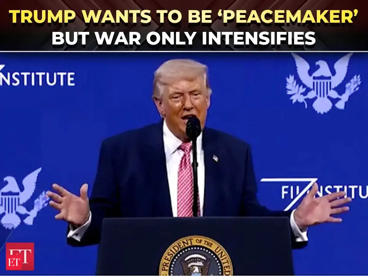 'I really believe I’m a peacemaker': Trump’s claim raises eyebrows as strikes on Iran continue