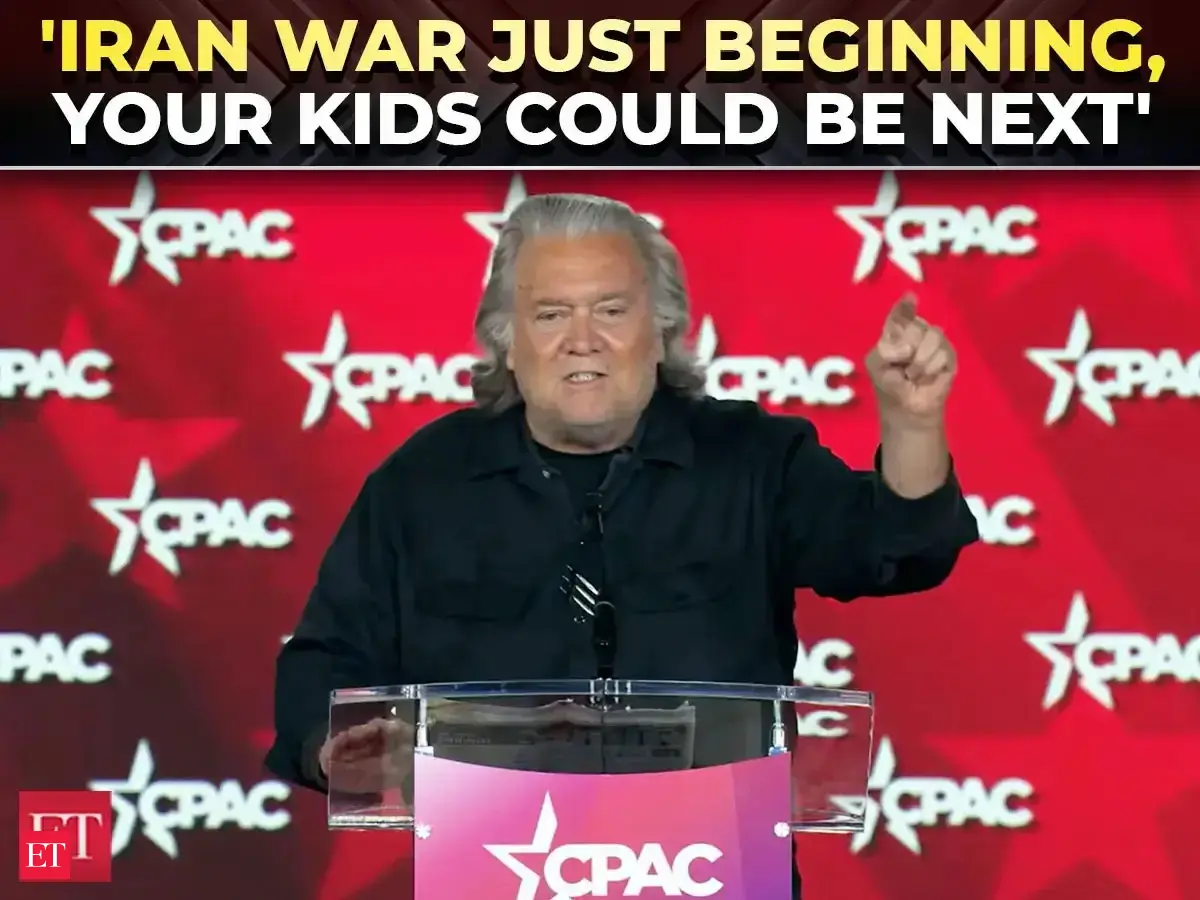'Your sons & daughters could be on Kharg Island': Steve Bannon warns Iran war just starting