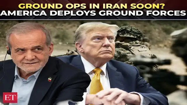 Ground operations in Iran soon? America deploys ground forces to Mid-East  after Tehran rejects... - The Economic Times Video | ET Now