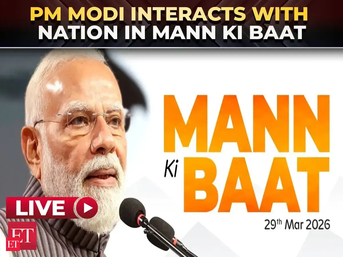 LIVE | PM Modi highlights global fuel crisis amid neighbourhood war in ‘Mann Ki Baat’