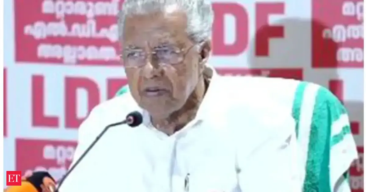 Kerala CM Pinarayi Vijayan rejects CPM-SDPI 'deal' allegation as  baseless