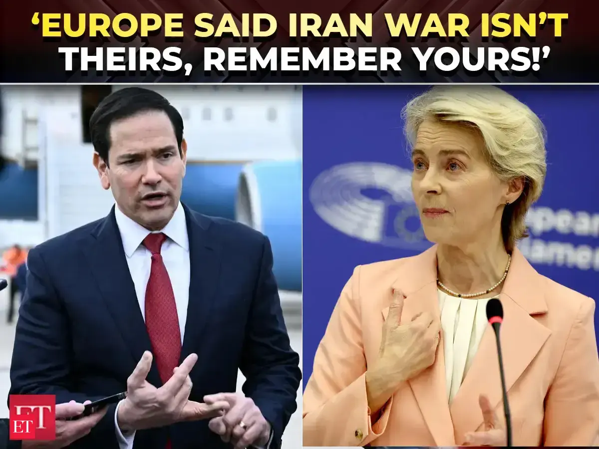 ‘When America needed help, EUROPE BACKED OFF!’: Rubio goes nuclear on EU over Iran war response