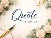 Quote of the Day by Barbara Walters: &ldquo;It would be nice to feel that we are a better world, a world of more compassion and a world of more humanity, and to believe in the basic goodness of man.&rdquo; &mdash; a simple and powerful message about kindness, compassion, and believing people are good