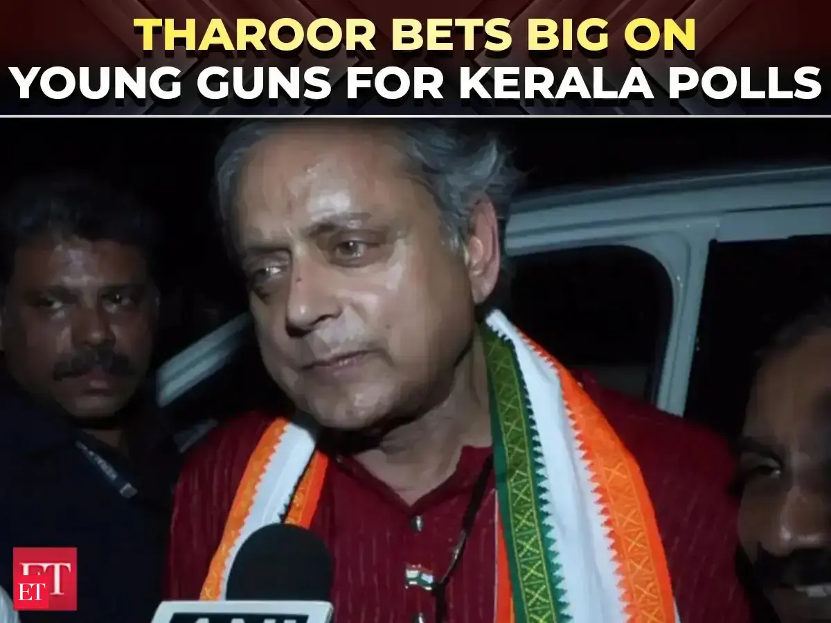 Kerala Assembly polls 2026: Congress MP Shashi Tharoor endorses young candidates