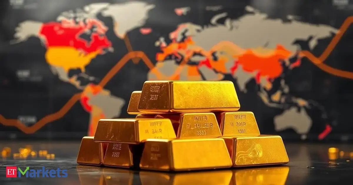 Gold falls more than 1% as Houthi attack lifts oil, dims Fed cut hopes