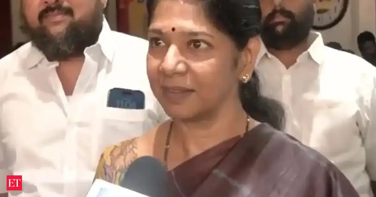 DMK leader Kanimozhi says schemes for women 'social investment; aimed at securing social justice'