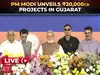 PM Modi lays foundation of ₹20,000cr projects in Gujarat | Mega rail, road & water infra push
