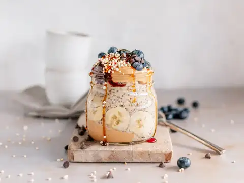 Peanut Butter and Chia Seed Smoothie