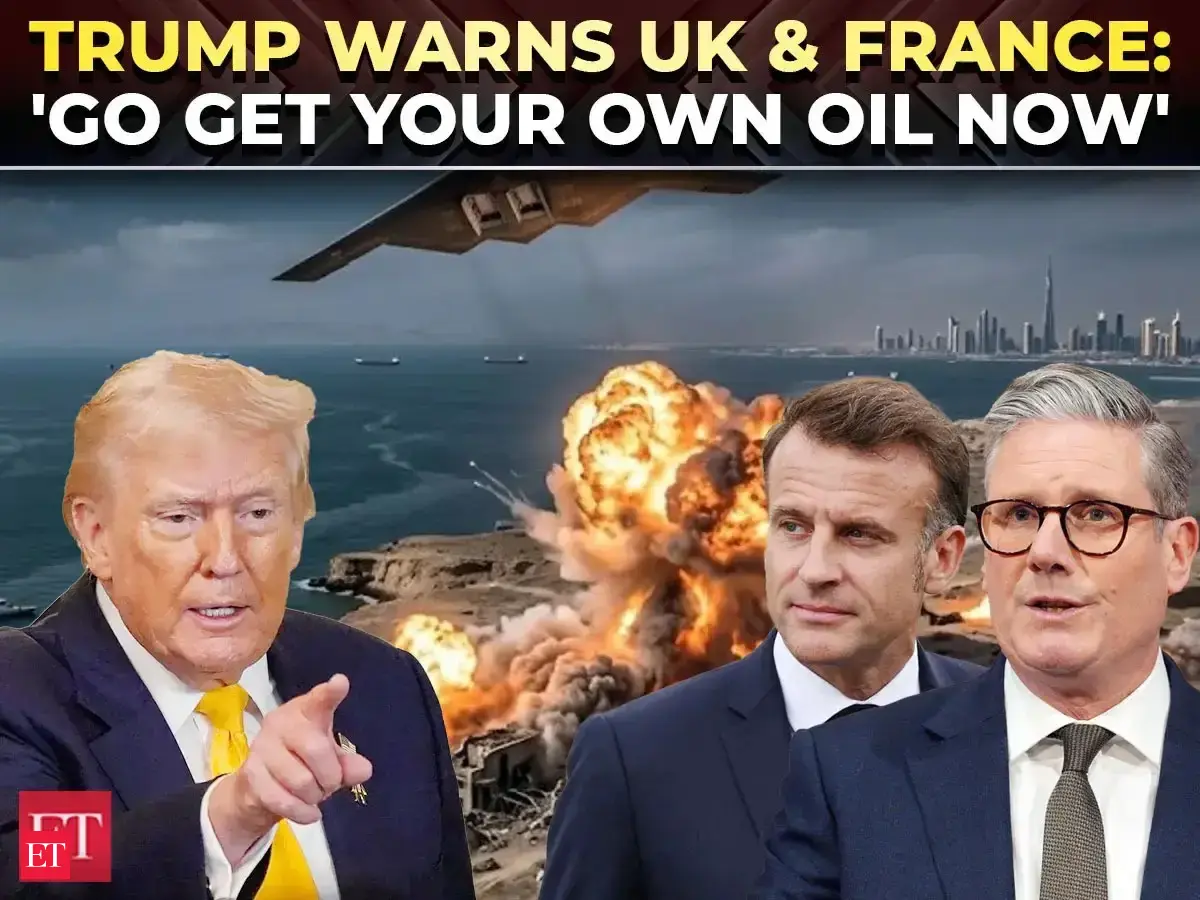 ‘Buy from us or have some courage to...’: Trump blasts EU allies for 'refusing to help U.S.-Israel'