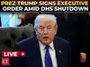 TRUMP LIVE | POTUS signs executive order amid DHS shutdown, Iran war
