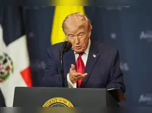 Trump says securing Strait of Hormuz is 'not for us' - The Economic Times