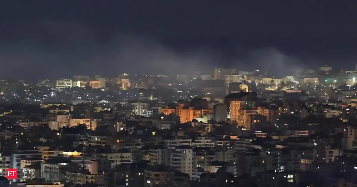 Lebanon says Israeli strikes on Beirut area kill 7